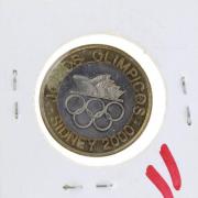 Lote 78 - Moeda República Portuguesa 200$00 de 2000 Jogos Olimpicos - Sidney 2000 bimetálica