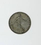 Lote 97 - Moeda República Francesa 5 Francos de 1962 prata (835 0/00 12g)