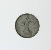 Lote 181 - Moeda República Francesa 5 Francos de 1962 prata (835 0/00 12g)