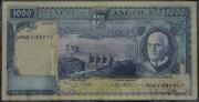 Lote 235 - Nota de 1000 Escudos do Banco de Angola, de 10 de Junho de 1970, nº 47eE133771 Nota: apresenta sinais de uso.
