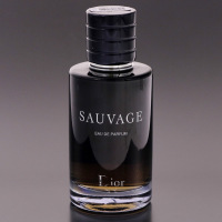 Lote 34 - DIOR, FRASCO DE PERFUME, TESTER - Eau de Parfum "Sauvage" Made in France, 100 ml. Nota: sem uso, com tampa, sem caixa