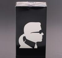 Lote 48 - KARL LAGERFELD, FRASCO DE PERFUME - Eau de Toilette "Karl Lagerfeld", Made in France, 100 ml. Nota: sem uso, caixa selada