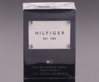 Lote 51 - TOMMY HILFIGER, FRASCO DE PERFUME - Eau de Toilette Spray "Hilfiger", Made in Switzerland, 50 ml. Nota: sem uso, caixa selada