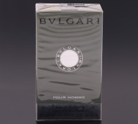 Lote 57 - BVLGARI, FRASCO DE PERFUME - Eau de Toilette Pour Homme "Bvlgari", Made in Italy, 30 ml. Nota: sem uso, caixa selada