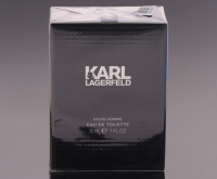 Lote 58 - KARL LAGERFELD, FRASCO DE PERFUME - Eau de Toilette pour Homme "Karl Lagerfeld", Made in France, 30 ml. Nota: sem uso, caixa selada