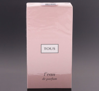 Lote 66 - TOUS, FRASCO DE PERFUME - L`Eau de Parfum "Tous", Made in Spain, 50 ml. Nota: sem uso, caixa selada