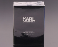 Lote 68 - KARL LAGERFELD, FRASCO DE PERFUME - Eau de Toilette pour Homme "Karl Lagerfeld", Made in France, 30 ml. Nota: sem uso, caixa selada