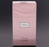 Lote 76 - TOUS, FRASCO DE PERFUME - L`Eau de Parfum "Tous", Made in Spain, 50 ml. Nota: sem uso, caixa selada