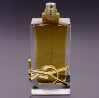 Lote 91 - YVES SAINT LAURENT, FRASCO DE PERFUME, TESTER - Eau de Parfum "Libre", Made in France, 90 ml. Nota: sem uso, sem tampa, sem caixa