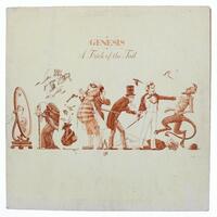 Lote 88 - GENESIS – “A Trick Of The Tail” – (LP Disco de Vinil de 33rpm) – de 1976. Capa em bom estado e disco em bom estado com poucos sinais de uso.