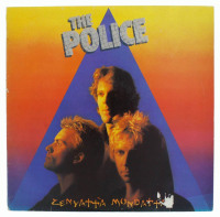 Lote 101 - THE POLICE, DISCO DE VINIL - Álbum de 33 rpm, LP, "Zenyatta Mondatta", de 1980, EMI / AM Records [2psp4831). Nota: sinais de uso, não testado.