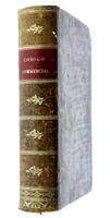 Lote 38 - LIVRO - CODIGO COMMERCIAL PORTUGUEZ - Seguido de um appendice, de 1871, meia-encadernação inglesa em pele com ferros, gravações e título a ouro na lombada. Nota: com sinais de uso e armazenamento.