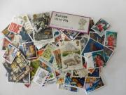 Lote 34 - Lote de 100 selos usados diferentes da INGLATERRA, em perfeito estado filatélico. Origem coleccionador CC.