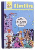 Lote 13 - LIVRO - Encadernação da revista Tintin 11º ano 2º Volume - do 27 ao 52. Encadernação de capa dura. Nota: sinais de uso