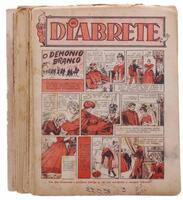 Lote 30 - LIVRO - Conjunto de 21 fascículos da colecção Diabrete, série 600, ano 1949/50, capas de brochura.