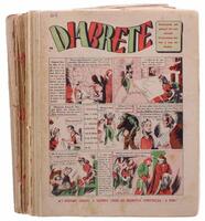 Lote 40 - LIVRO - Conjunto de 44 fascículos da colecção Diabrete, série 200, ano 1946, capas de brochura. Nota: com repetições e faltas