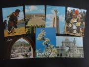 Lote 584 - Lote composto por 49 diferentes postais ilustrados novos de Portugal alusivos a várias localidades portuguesas.