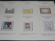 Lote 611 - Lote composto por coleção completa de 11 Blocos de selos usados e diferentes (com carimbo 1º Dia e montados em folhas de álbum) da ALBÂNIA dos anos de 1983, 1984, 1986, 1987 e 1988. Cotação YVERT 34.50€.