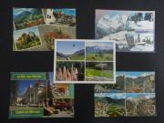 Lote 623 - Lote composto por 50 diferentes postais ilustrados usados/circulados(com selos de vários países) alusivos a Paisagens e Monumentos.