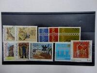 Lote 726 - Lote de 5 Séries completas usadas de PORTUGAL - EUROPA/CEPT, em perfeito estado filatélico. Cotação Afinsa 26,85€. Origem coleccionador CC. Nota: O selo de 1$50 "1975" é c/fósforo.