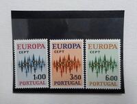 Lote 760 - Lote de 1 Série completa nova "MNH" de PORTUGAL - EUROPA/CEPT 1972, em perfeito estado filatélico. Cotação Afinsa 35,00€. Origem coleccionador CC.