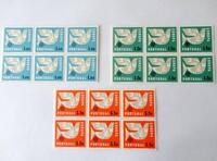 Lote 803 - Lote de 1 Série completa nova "MNH" em SEISTILHA de PORTUGAL - EUROPA/CEPT 1963, em perfeito estado filatélico. Cotação Afinsa 93,00€. Origem coleccionador CC.