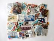 Lote 811 - Lote de 100 selos usados diferentes estrangeiros em perfeito estado filatélico. Origem coleccionador CC.