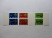 Lote 841 - Lote composto por série completa de selos novos (MNH**) em pares de PORTUGAL do ano de 1968 (Europa-Cept). Cotação AFINSA 120€.