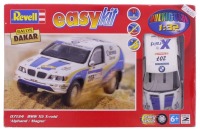 Lote 38 - REVELL, EASY KIT - Miniatura de carro de Rally Dakar "BMW X5 X-raid Alphand / Magne” - escala 1:32. Notas:Em embalagem de origem, com sinais de armazenamento