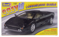 Lote 58 - REVELL, EASY KIT Miniatura de carro "Lamborghini Diablo” - Escala 1:32. Nota: Em embalagem de origem, com sinais de armazenamento, incompleto