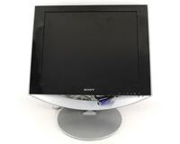 Lote 295 - SONY, MONITOR PARA COMPUTADOR - Modelo SDM-HS93. ecran LCD de 19''. Dim: 42x48x8 cm. Nota: liga, falta dos parafusos de fixação à base