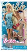 Lote 981 - Boneca Barbie de colecção Glitter Hair nova na caixa com adereços