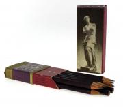 Lote 999 - Lápis para copia da Venus, made in England, em caixa original, caixa com pequeno defeito. em estado novo ( 18 cm )
