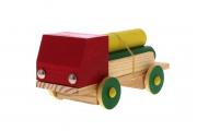 Lote 1095 - Camião de transporte em madeira, da ARTSANA, novo em embalagem de origem ( 17 cm )