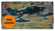 Lote 1129 - KIT AVIÕES - AIRFIX Avião FIAT G:91R de 1957 à escala 1:72, com a indicação na caixa "versão portuguesa" completo e selado de origem, um conjunto de 28 peças com uma dimensão de 14.2cm de comprimento e 11.80cm de largura, fabricado em França