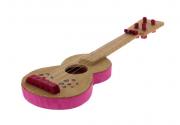 Lote 1229 - Guitarra artesanal em madeira, nova ( 35,5 cm )