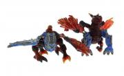 Lote 1278 - 2 Dragoes mulicor articulados da Mega Bloks Dragons ?