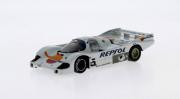 Lote 1377 - MINIATURA carro de competição Porsche 956 long tail, da Repsol escala 1:43 usado com pequenas falhas de tinta