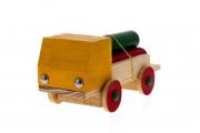 Lote 1384 - Camião de transporte em madeira, da ARTSANA, novo em embalagem de origem ( 17 cm )