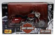 Lote 1386 - MINIATURA moto Harley Davidson Road King da Maisto escala 1:18, novo com caixa