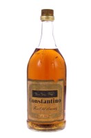 Lote 59 - BRANDY CONSTANTINO - Garrafa de Brandy, Constantino, Fine Old Brandy, SVP Constantino, Vila Nova Gaia, (1000ml aprox. - 40%vol.).