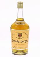 Lote 297 - BRANDY BORGES - Garrafa de Brandy, 5 Estrelas, Fine Old Brandy, SV Borges & Irmão, Vila Nova de Gaia, (920ml - 40%vol.)