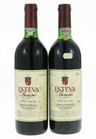 Lote 493 - ESTEVA 1986 - 2 garrafas de Vinho Tinto, Douro Região Demarcada 1986, Casa Ferreirinha, Vila Nova de Gaia, (750ml - 12,5%vol.)