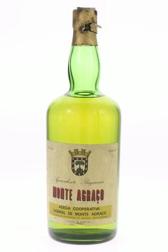 Lote 7 - AGUARDENTE MONTE AGRAÇO - Garrafa de Aguardente Bagaceira, Adega Cooperativa Sobral de Monte Agraço, (950ml - 50%vol.)