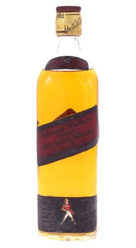 Lote 8 - WHISKY JOHNNIE WALKER - Garrafa de Whisky, Red Label, Old Scotch Whisky, John Walker and Sons, Escócia, (750ml aprox.) 