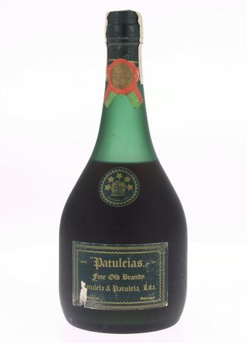 Lote 11 - AGUARDENTE PATULEIA - Garrafa de Aguardente, Fine Old Brandy, Patuleia & Patuleia, Bombarral, (750ml - 38%vol.)