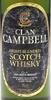 Lote 12 - WHISKY CLAN CAMPBELL 5 ANOS - Garrafa de Whisky, Light Blended Scotch Whisky, 5 Years Old, Muir Mackenzie & Co, Escócia, (750ml - 40%vol.) - 3