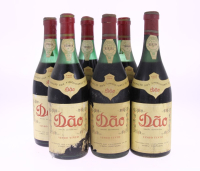 Lote 75 - DÃO FEDERAÇÃO DOS VINICULTORES - 6 garrafas de Vinho Tinto, Dão Região Demarcada, Federação dos Vinicultores do Dão, (750ml)