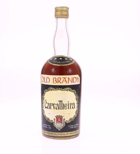 Lote 77 - BRANDY CARVALHEIRA - Garrafa de Old Brandy, 5 Estrelas, Vinhos do Certima, Oliveira do Bairro, (950ml - 38%vol.)