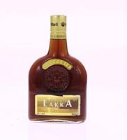 Lote 222 - LICOR LAPPONIA LAKKA - Garrafa de Licor de Amoras Silvestres, Cloudberry Liqueur, Marli, Finlândia, (500ml - 21%vol.)